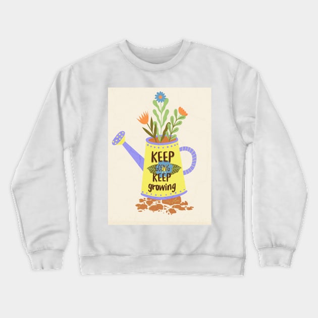 keep going Crewneck Sweatshirt by LamiDesign